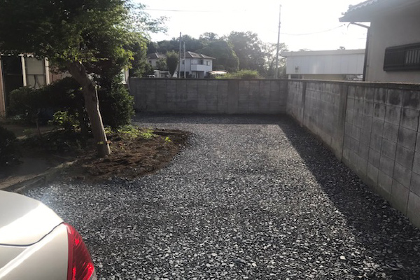 株式会社KAWAKOUの整地施工